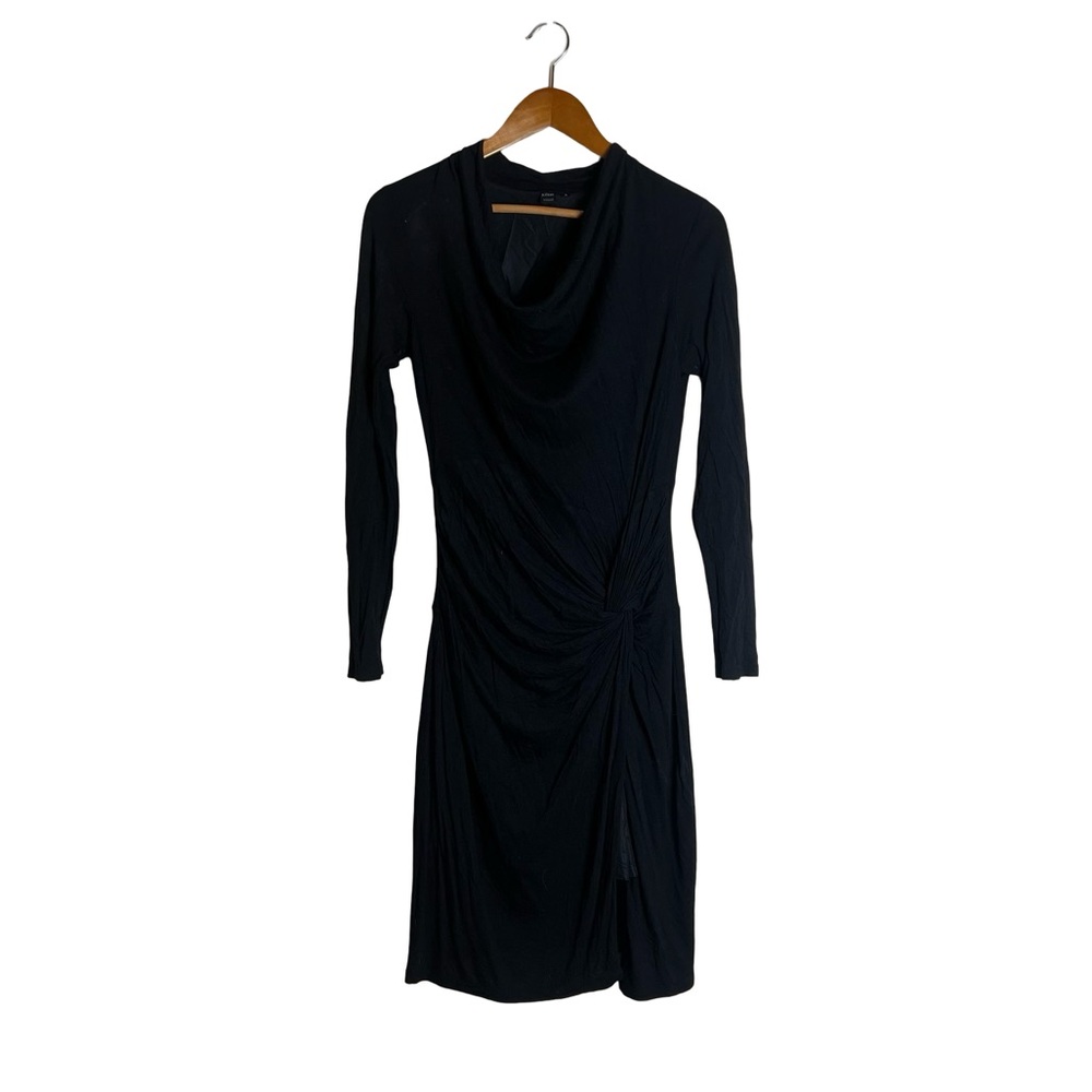 Icone‎ by Simon’s black wool blend sweater dress